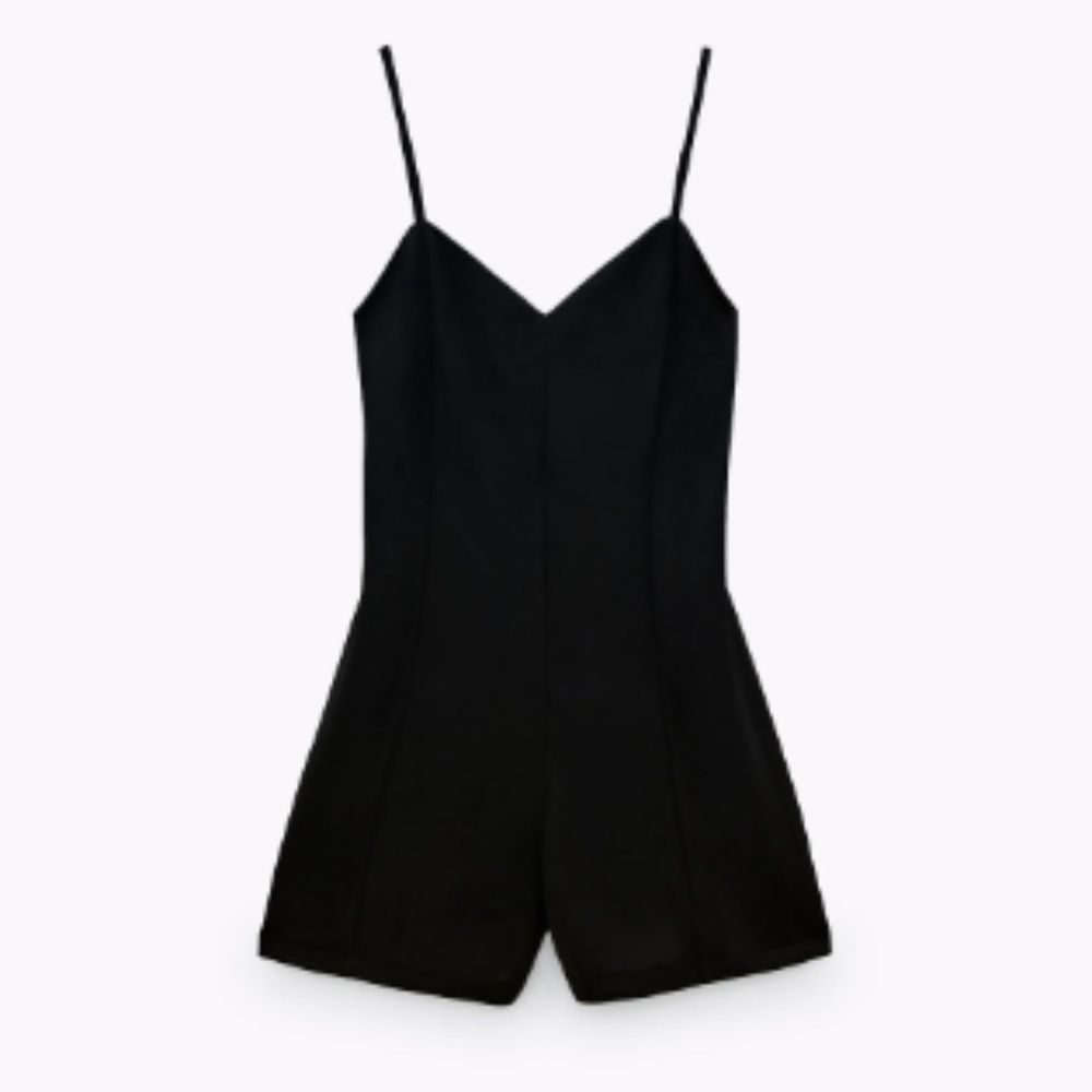 Zara Black Romper